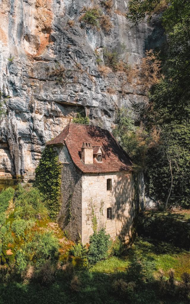 Moulin de la Pescalerie, vallée du Célé