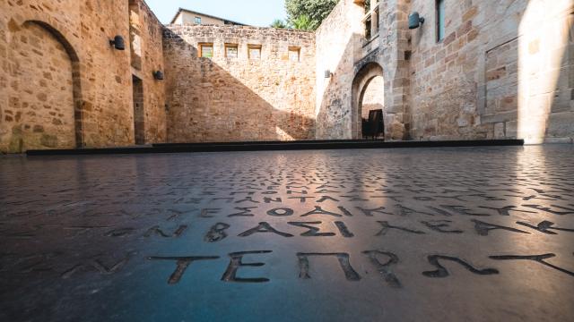 Place des écritures à Figeac