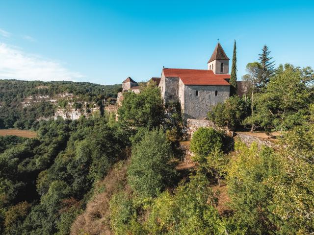 Calvignac, vallée du Lot