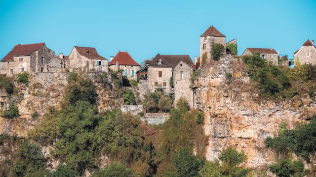 Calvignac, vallée du Lot