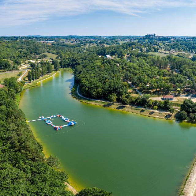 Plan d'eau - Ecoute s'il pleut à Gourdon