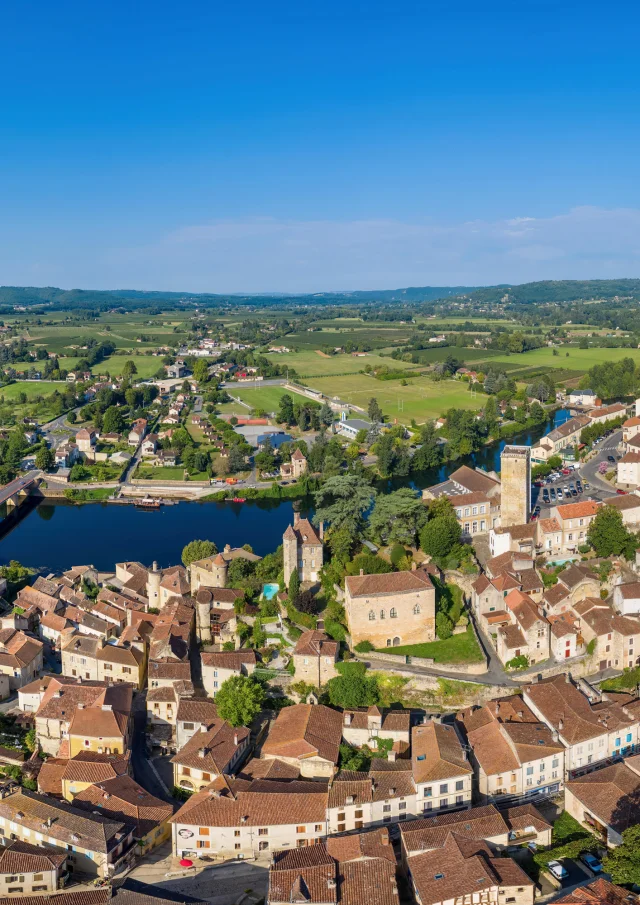 PVue aérienne de Puy-l'Evêque