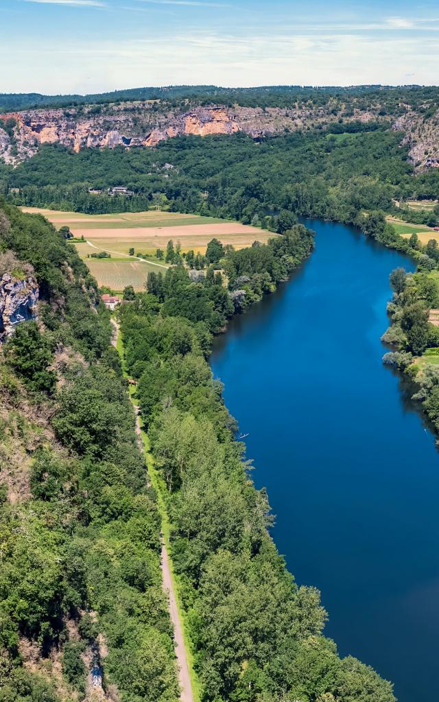 Le Lot à Cénevières