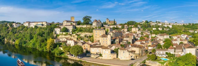 Puy Léveque vue des quais