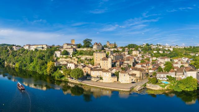 Puy Léveque vue des quais