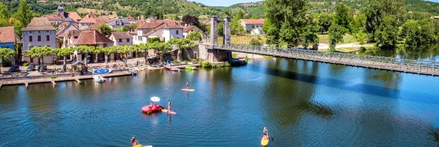 Base nautique à Cajarc