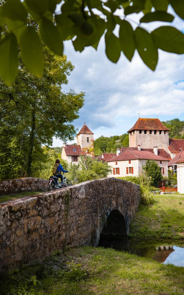 Géocaching en vélo électrique sur le Parc naturel régional des Causses du Quercy