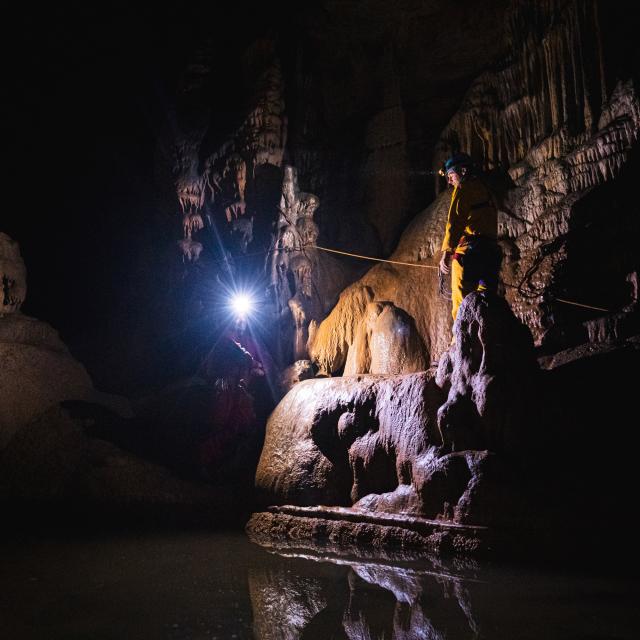 Initiation à la spéléologie