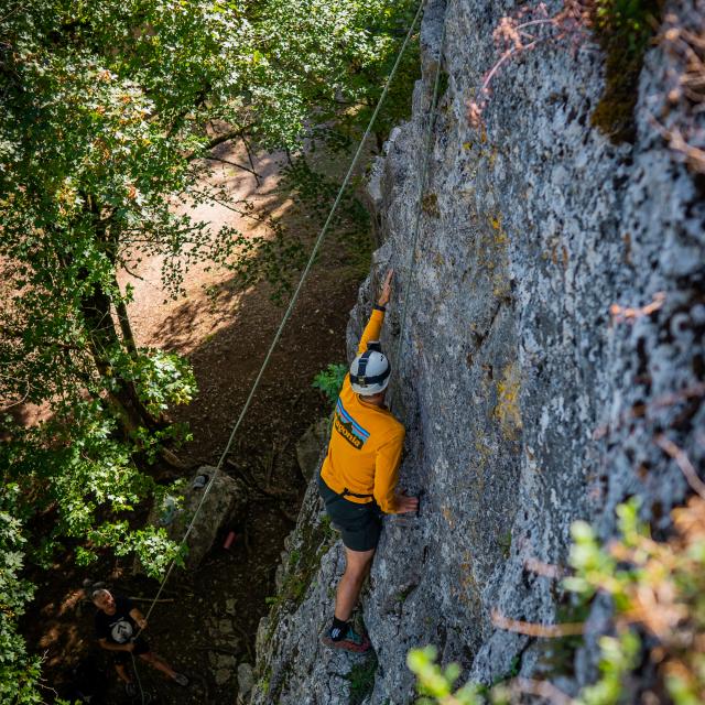 Initiation à l'escalade