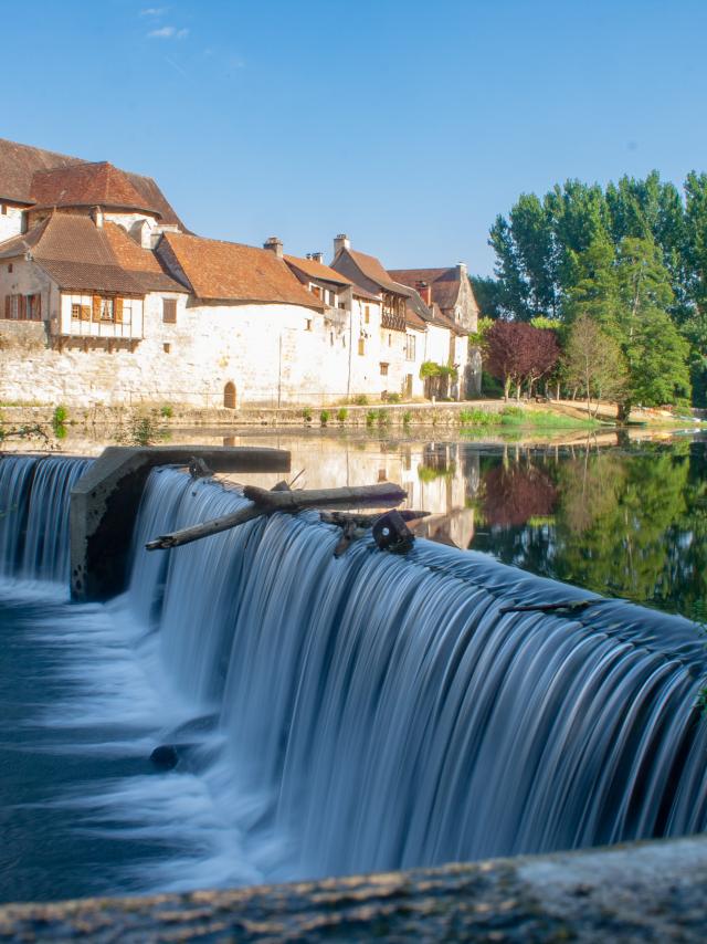 Chaussée du Moulin de Marcilhac-sur- Célé