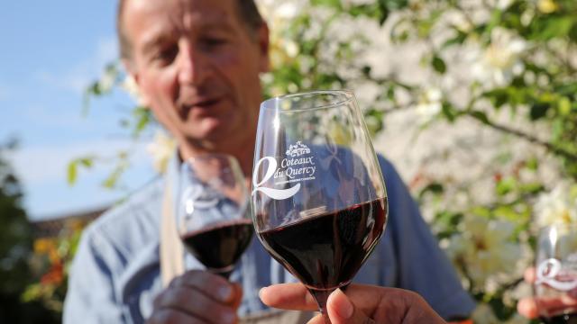 Dégustation de vin coteaux du Quercy au Domaine de Lagarde