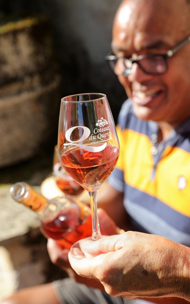 Dégustation de vin Coteaux du Quercy