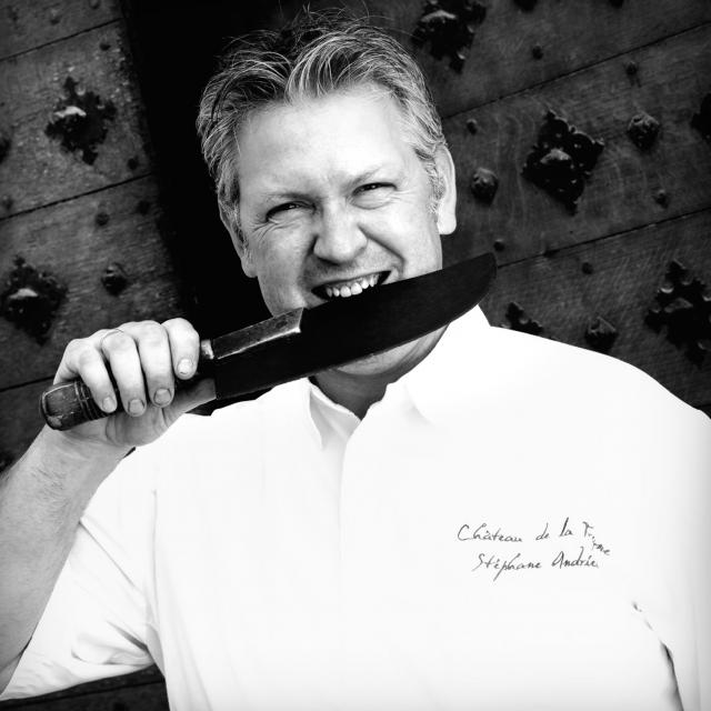 Stéphane Andrieux - chef du restaurant le Château de la Treyne