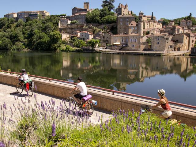 Véloroute à Puy L'Evêque