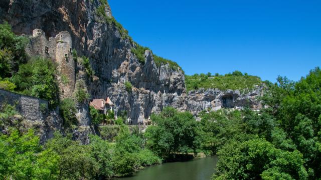 Château des anglais à Cabrerets