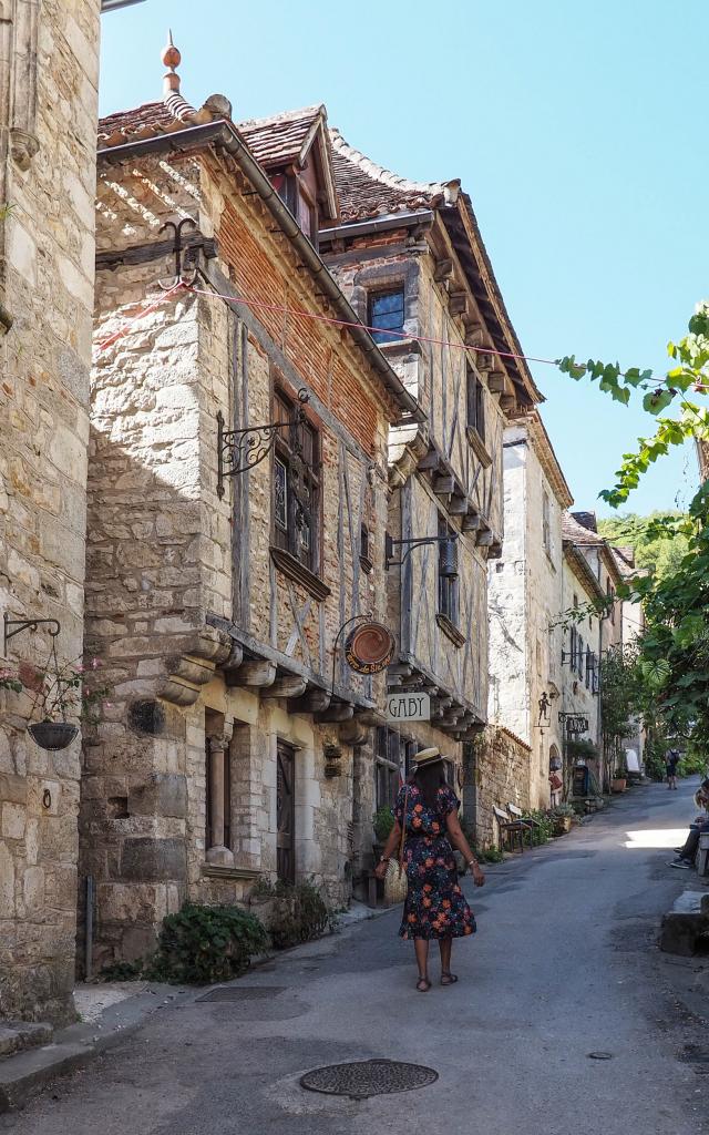 Balade à Saint-Cirq-Lapopie