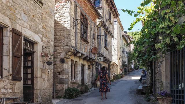 Balade à Saint-Cirq-Lapopie