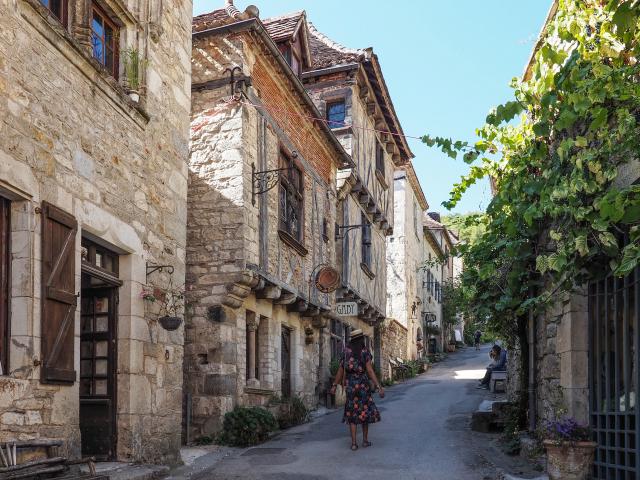 Balade à Saint-Cirq-Lapopie