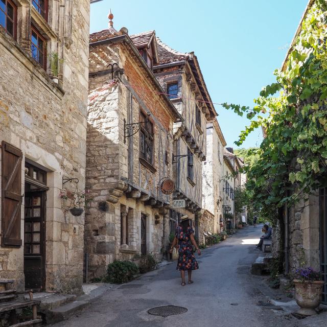 Balade à Saint-Cirq-Lapopie