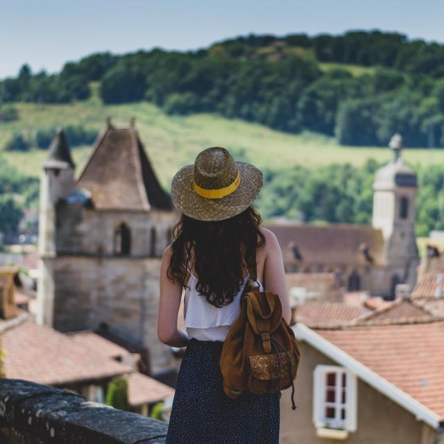 Vue sur les toits de Figeac