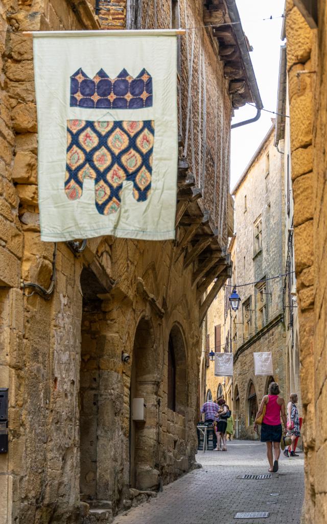 Rue du Majou à Gourdon