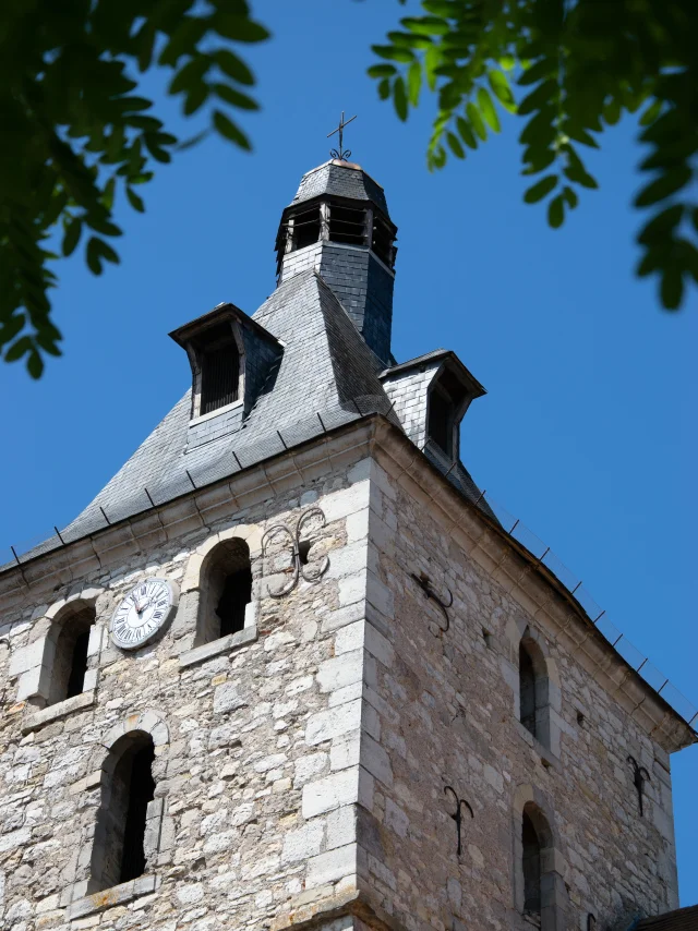 Clocher de l'église de Cajarc