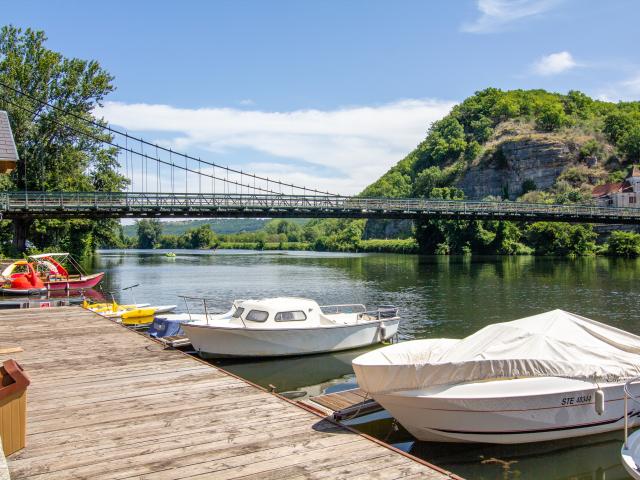 A la base nautique de Cajarc