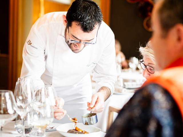 Pascal Bardet chef étoilé du restaurant Le Gindreau