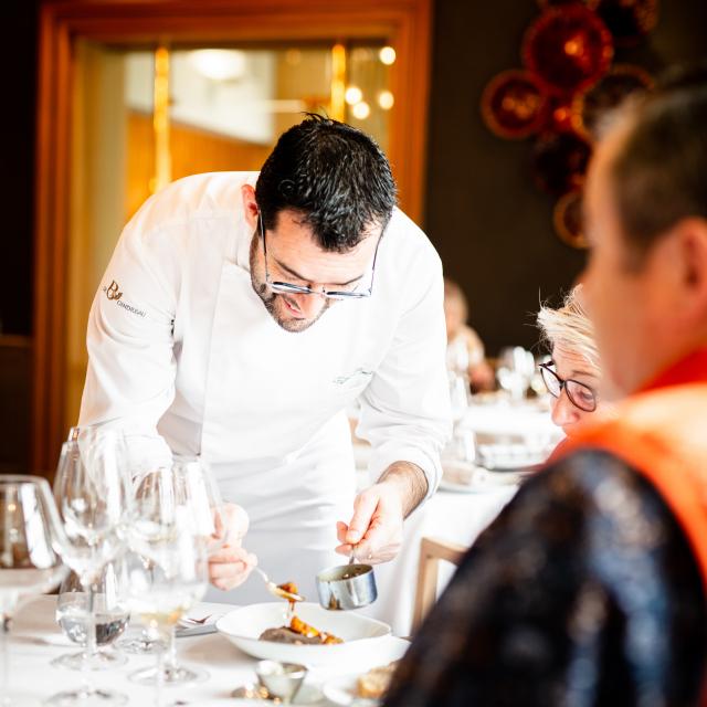 Pascal Bardet chef étoilé du restaurant Le Gindreau