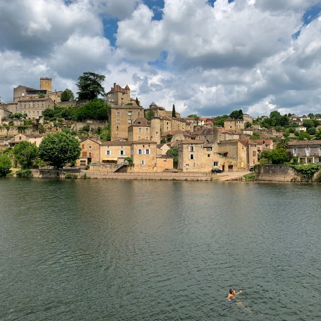 Baignade à Puy L'Eveque