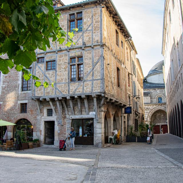 Maison médiévale du 12 rue Daurade à Cahors