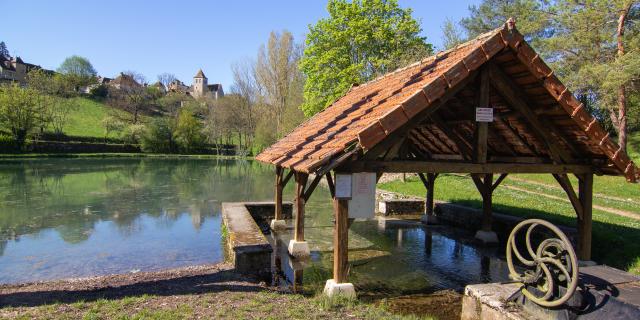 Plan d'eau à Montfaucon