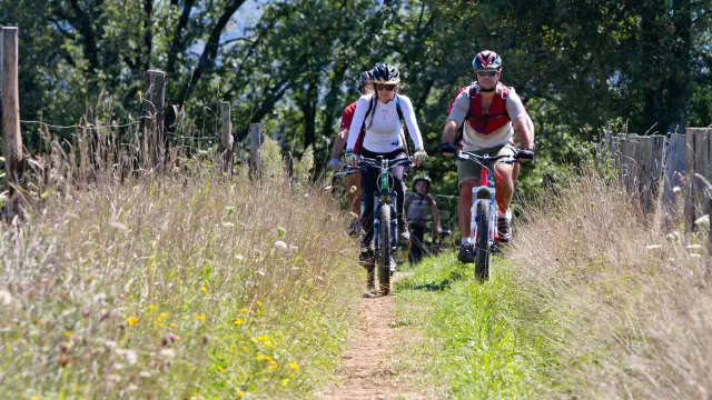 VTT dans le Lot