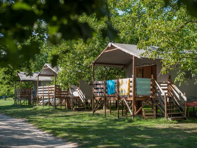 Cabane lodge - Camping du Port, Creysse