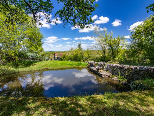 Lac et lavoir à Limogne