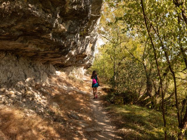 Randonnée à Brengue, le sentier des anglais