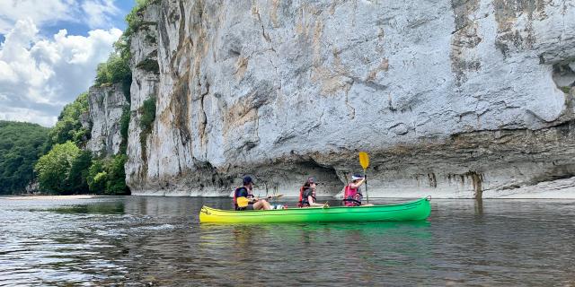 Canoë sur la Dordogne