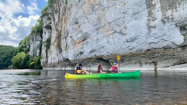 Canoë sur la Dordogne