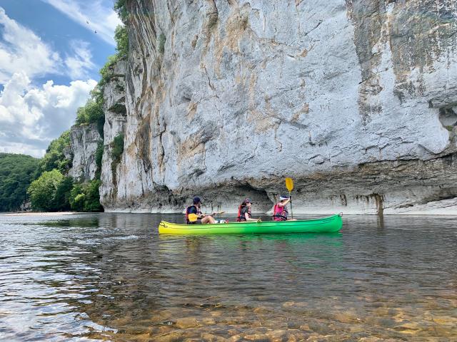 Canoë sur la Dordogne