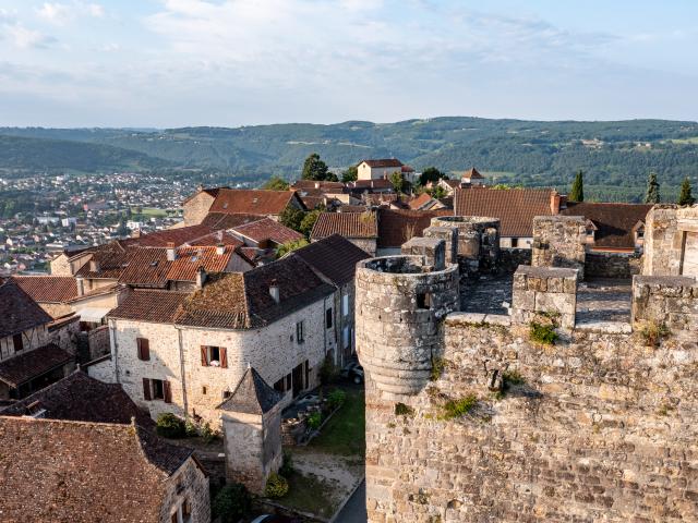 Vue drone de Capdenac-le-Haut