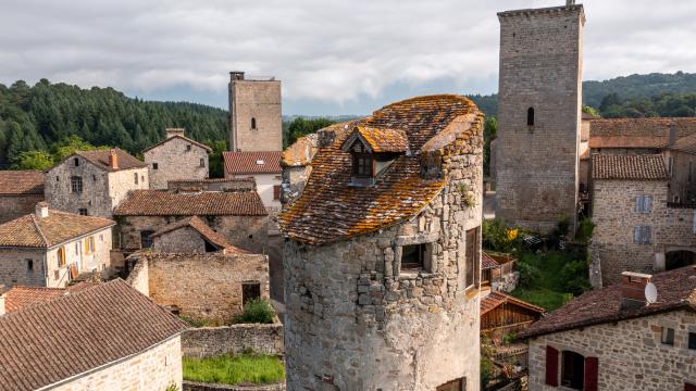 Vue drone de Cardaillac