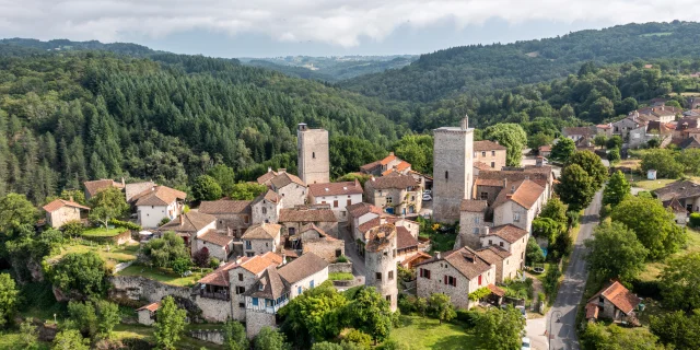 Vue drone de Cardaillac