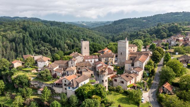 Vue drone de Cardaillac