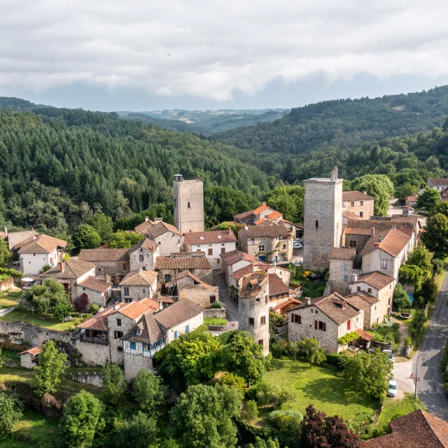 Vue drone de Cardaillac