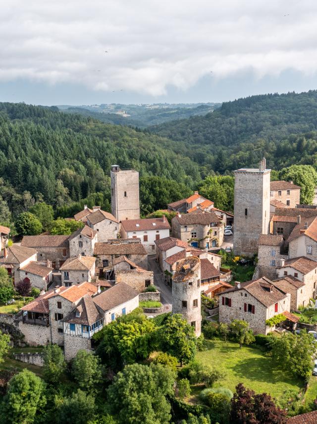 Vue drone de Cardaillac