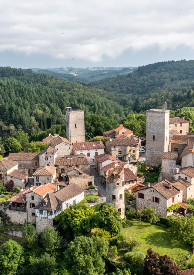 Vue drone de Cardaillac