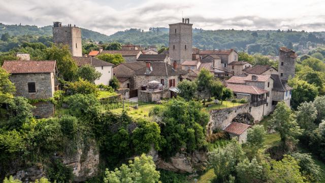 Vue drone de Cardaillac