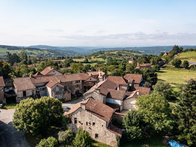 Vue drone de Cardaillac