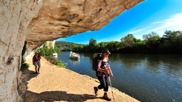 Rando sur le chemin de halage de Ganil à Bouziès