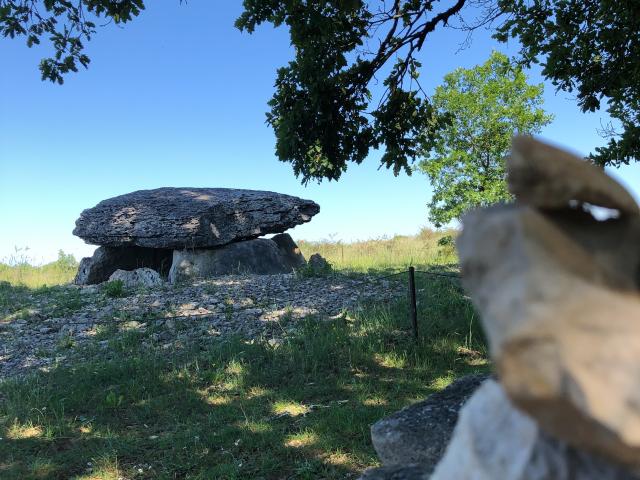 Dolmen de Pech Laglaire à Gréalou